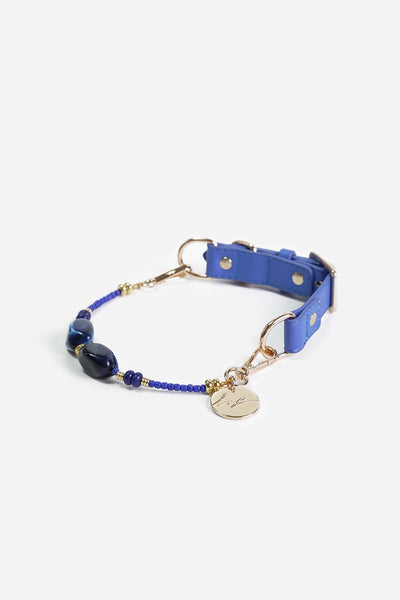 Collier chien Nalah bleu - N2