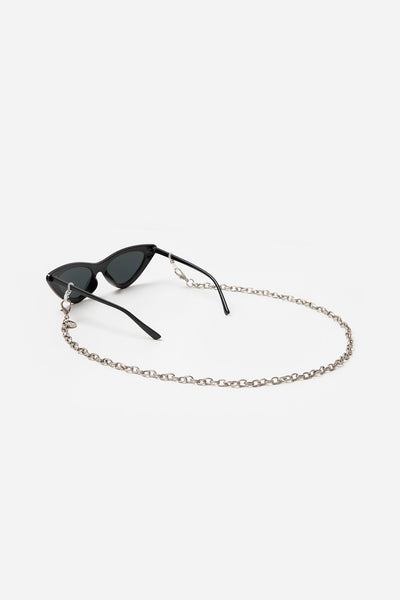 Bijoux Chaine De Lunette Aya Argent 72 cm