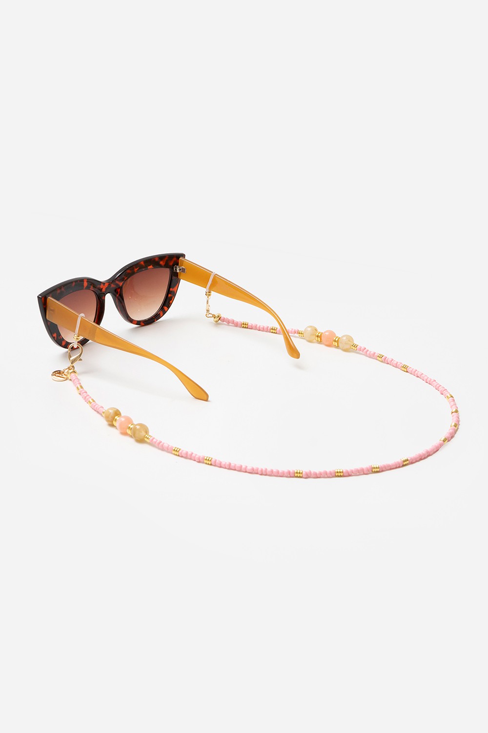 Jewelry Glasses Chain Iris Pink 72 cm