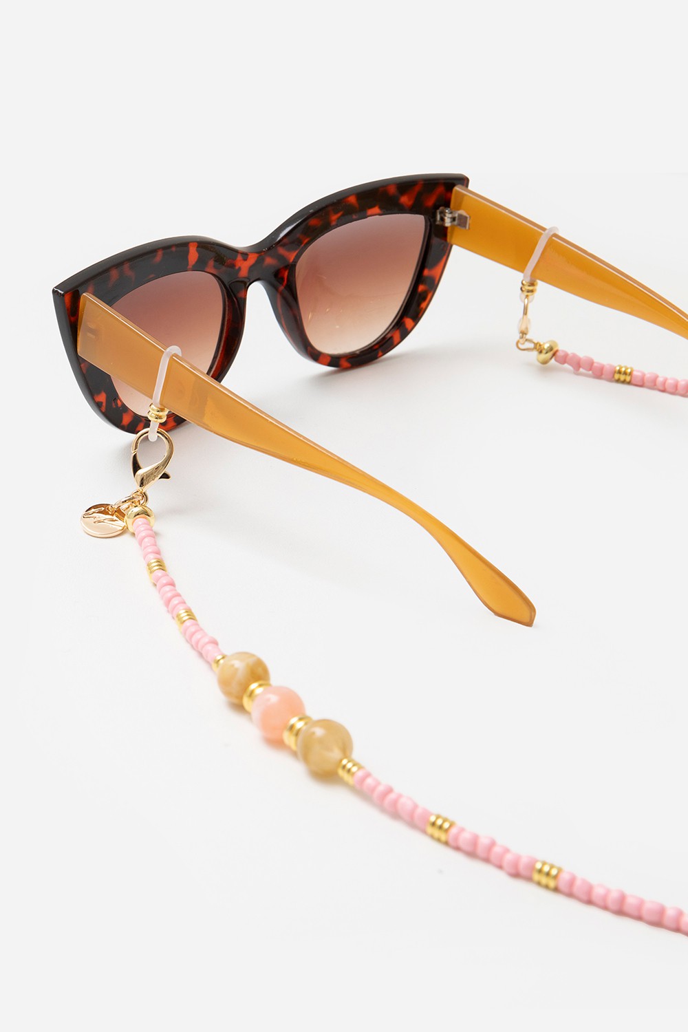 Jewelry Glasses Chain Iris Pink 72 cm