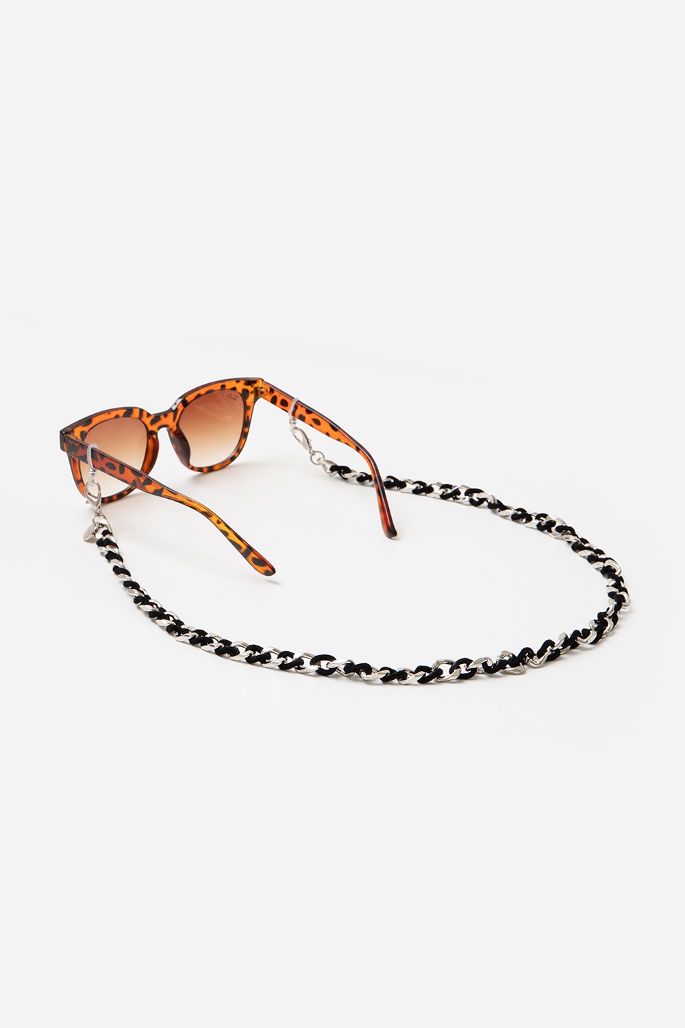 Bijoux Chaine De Lunette Sona Noir 72 cm