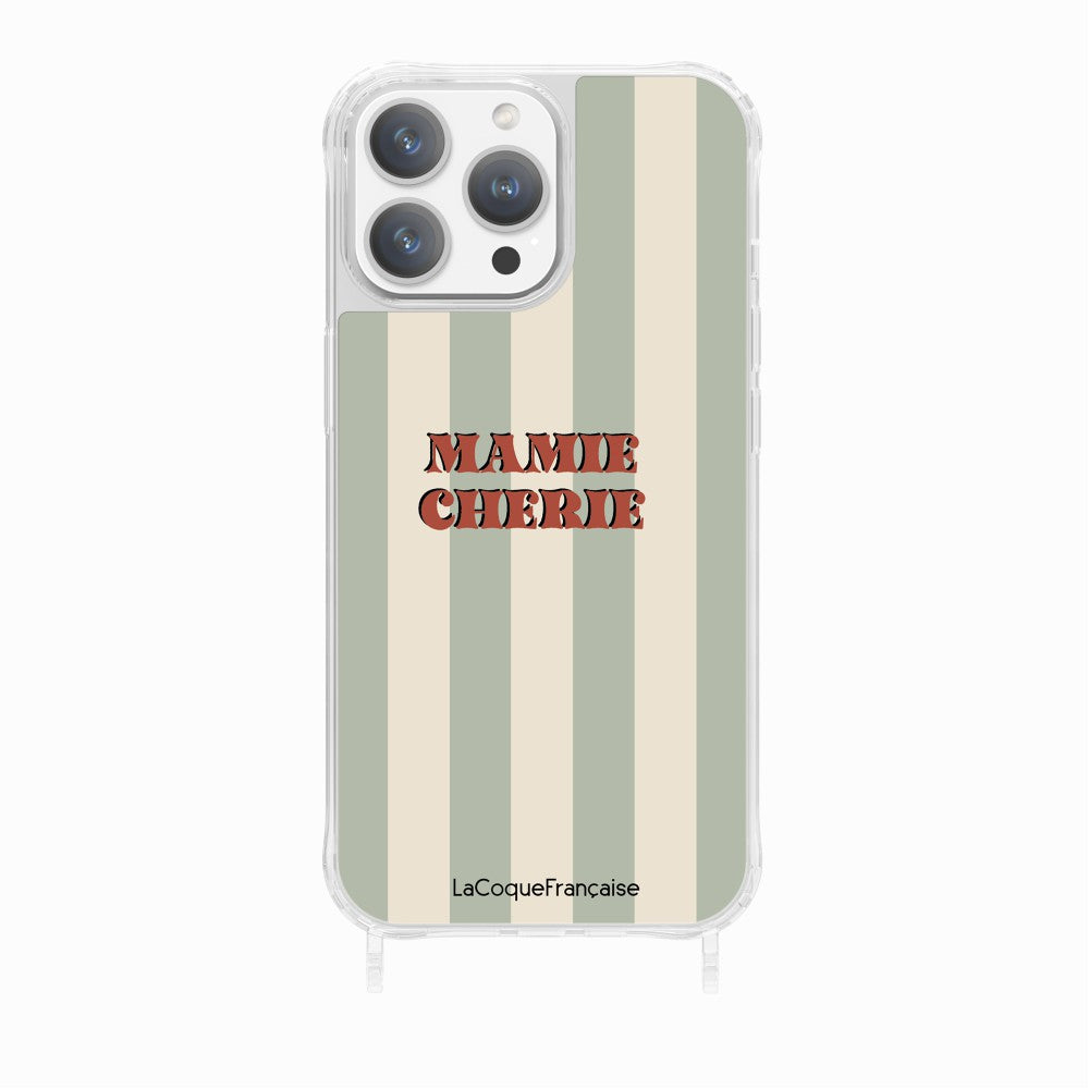 Coque Anneaux Imprimee Mamie Cherie