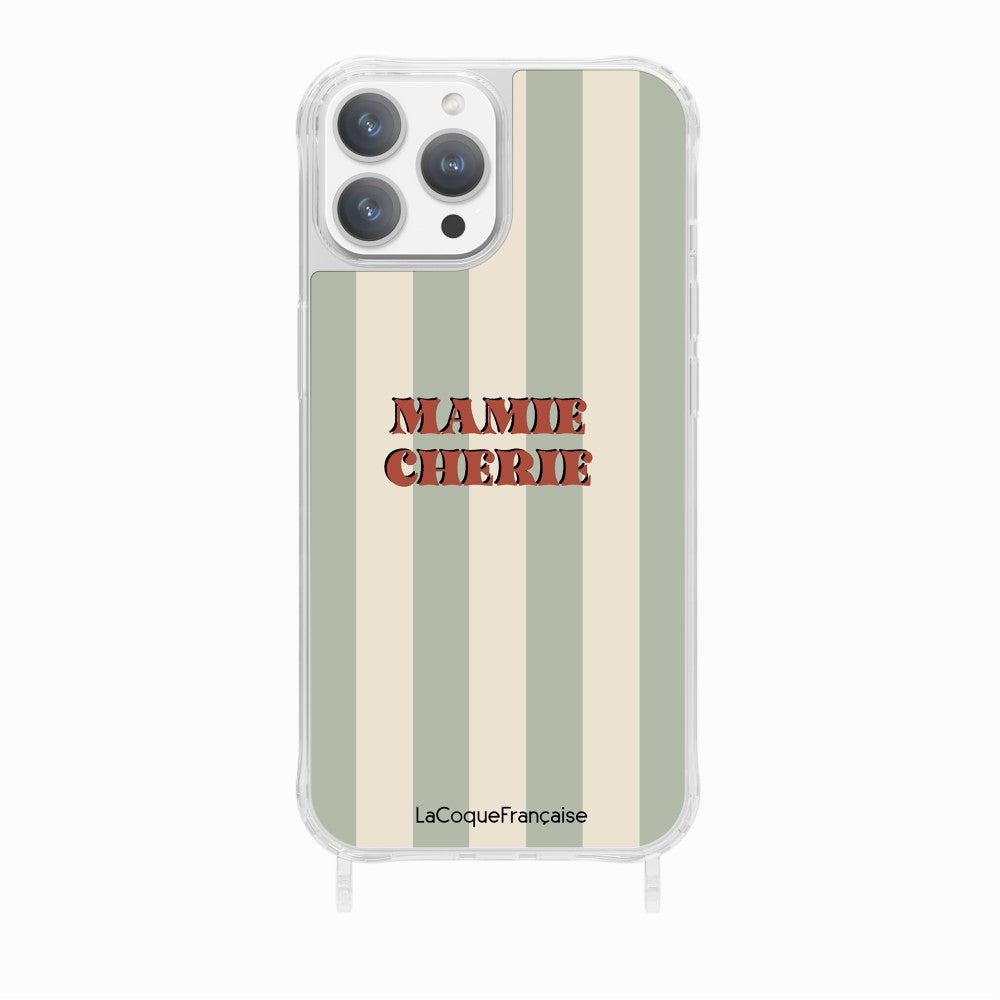 Coque Anneaux Imprimee Mamie Cherie