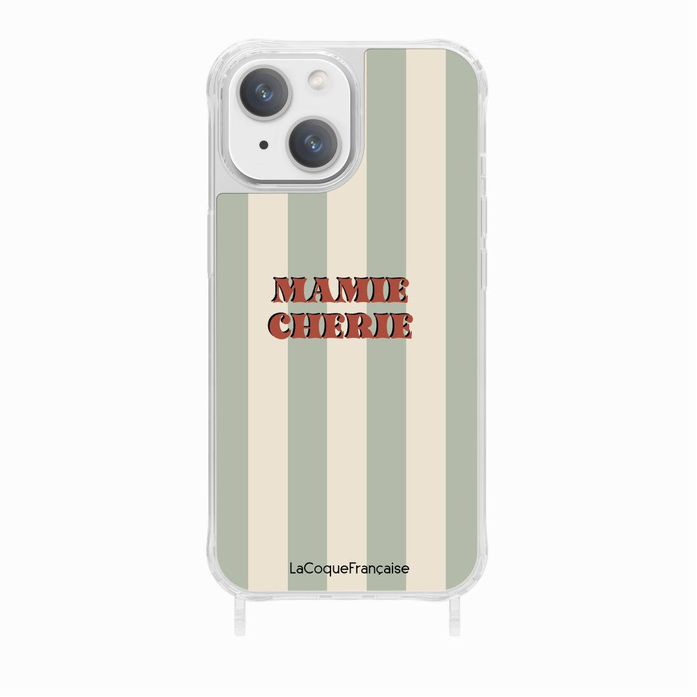 Coque Anneaux Imprimee Mamie Cherie