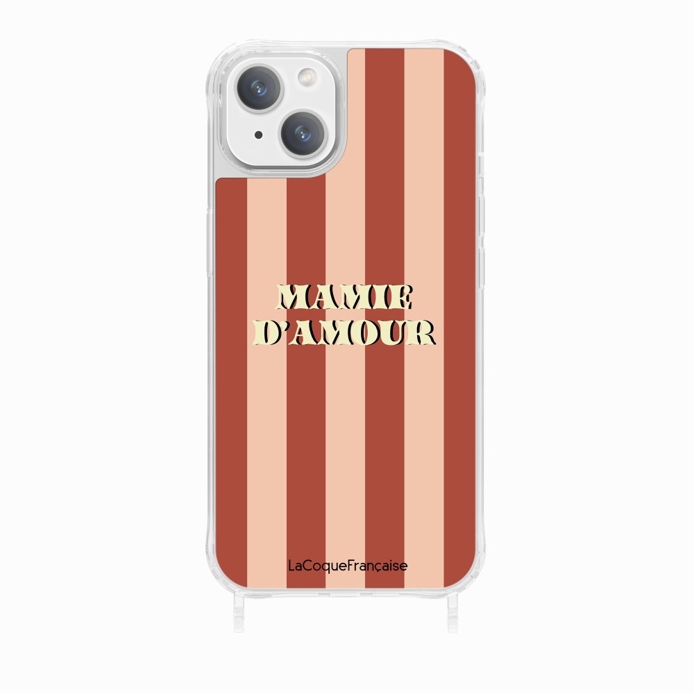 Coque Anneaux Imprimee Mamie D'amour