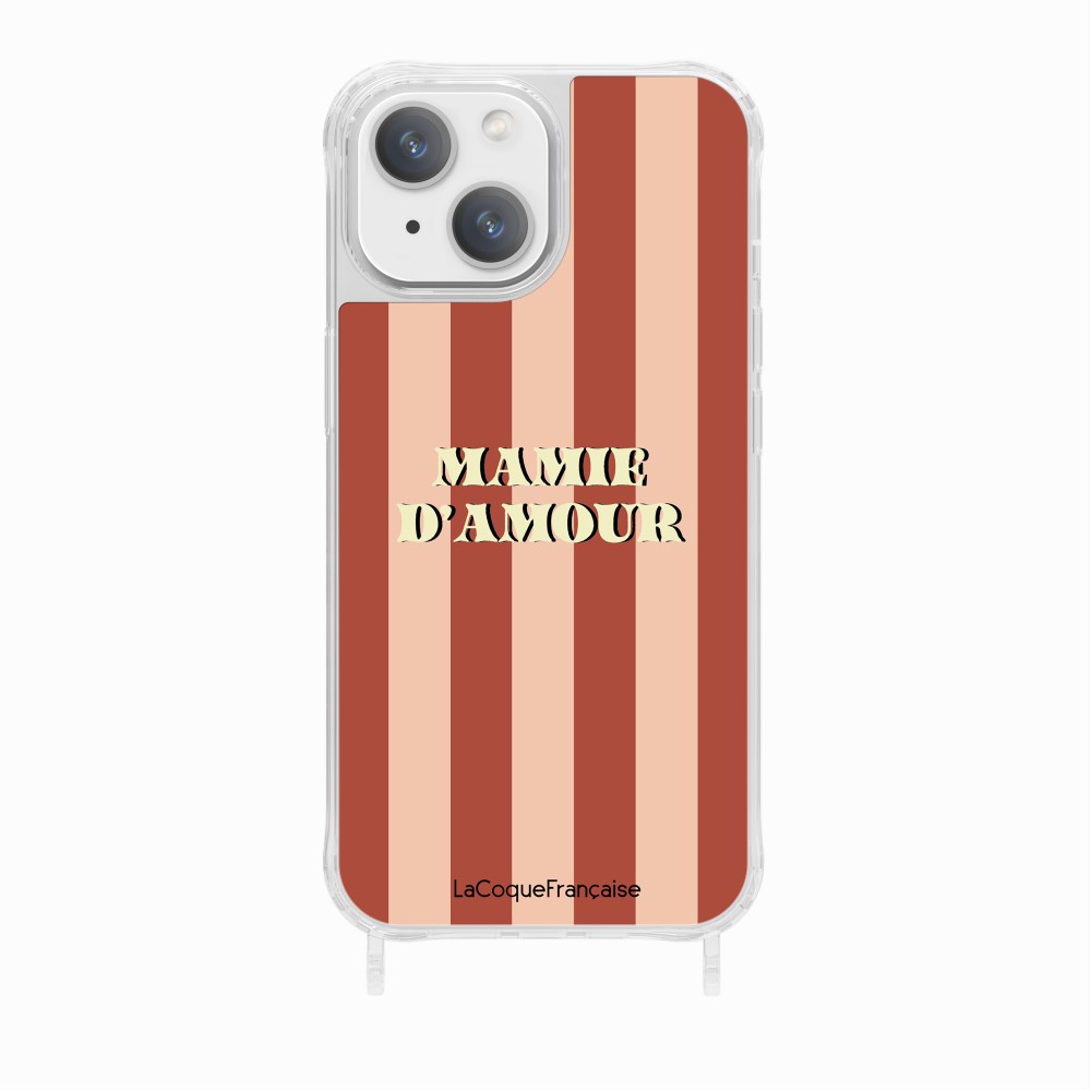 Coque Anneaux Imprimee Mamie D'amour