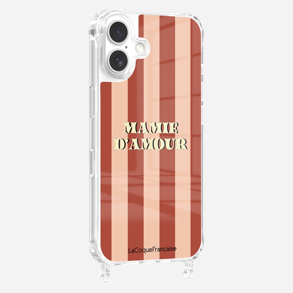 Coque Anneaux Imprimee Mamie D'amour