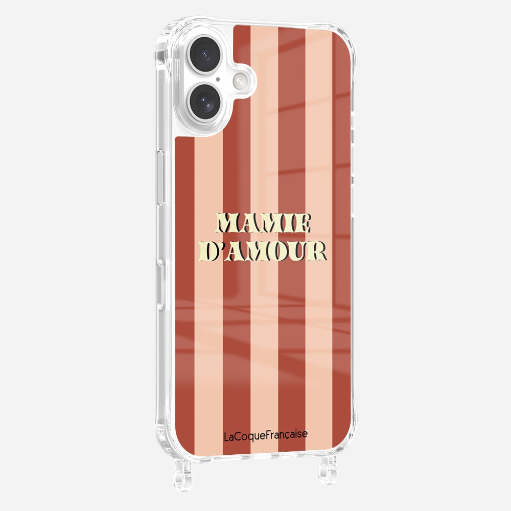 Coque Anneaux Imprimee Mamie D'amour