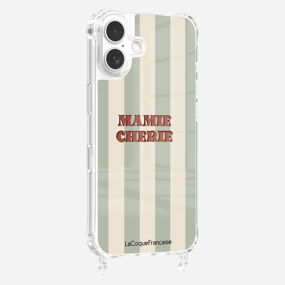 Coque Anneaux Imprimee Mamie Cherie