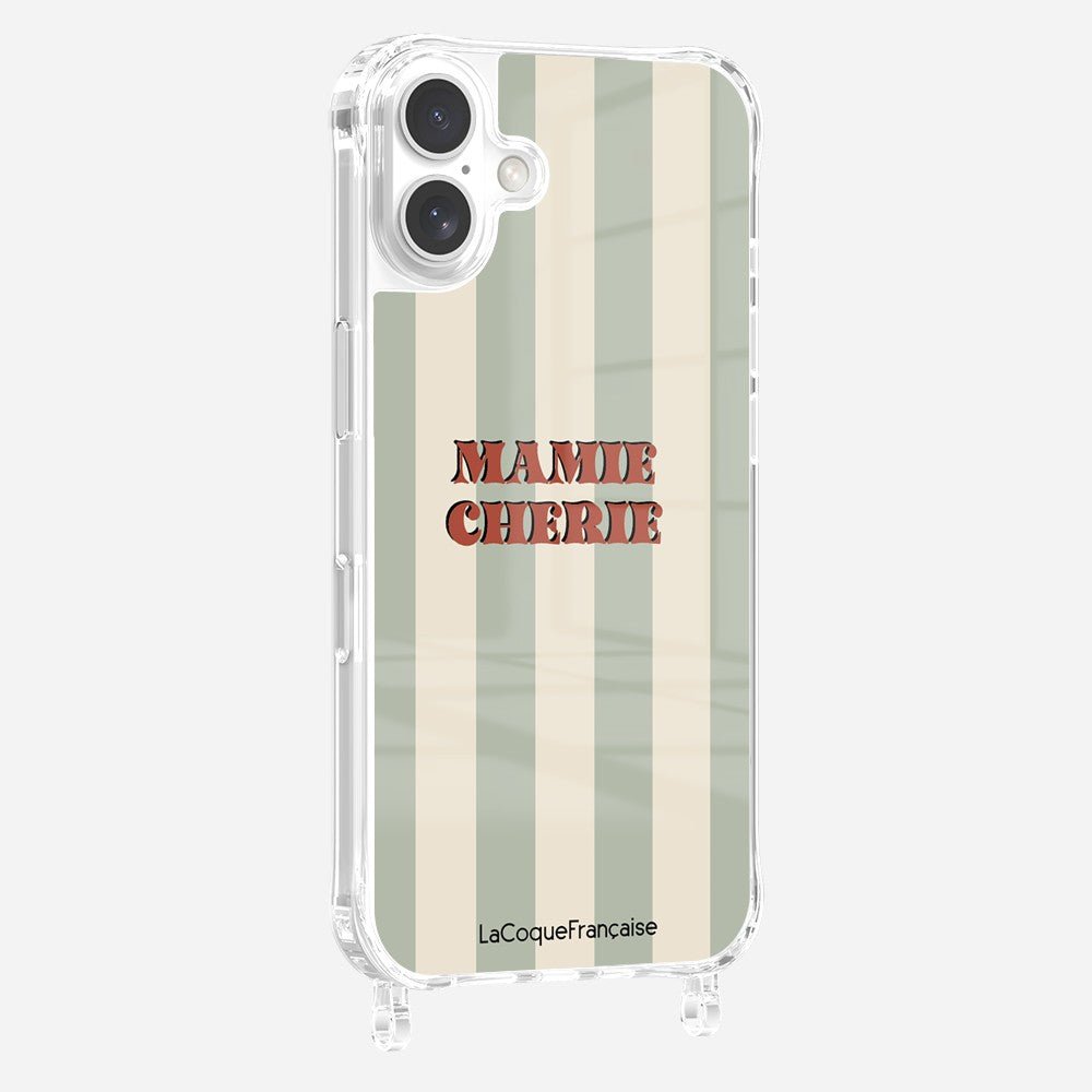 Coque Anneaux Imprimee Mamie Cherie